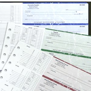 Accounting Check Bundle W/ Binder